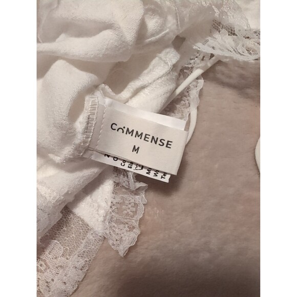 Commense size medium fairy boho white lace top - Picture 5 of 5